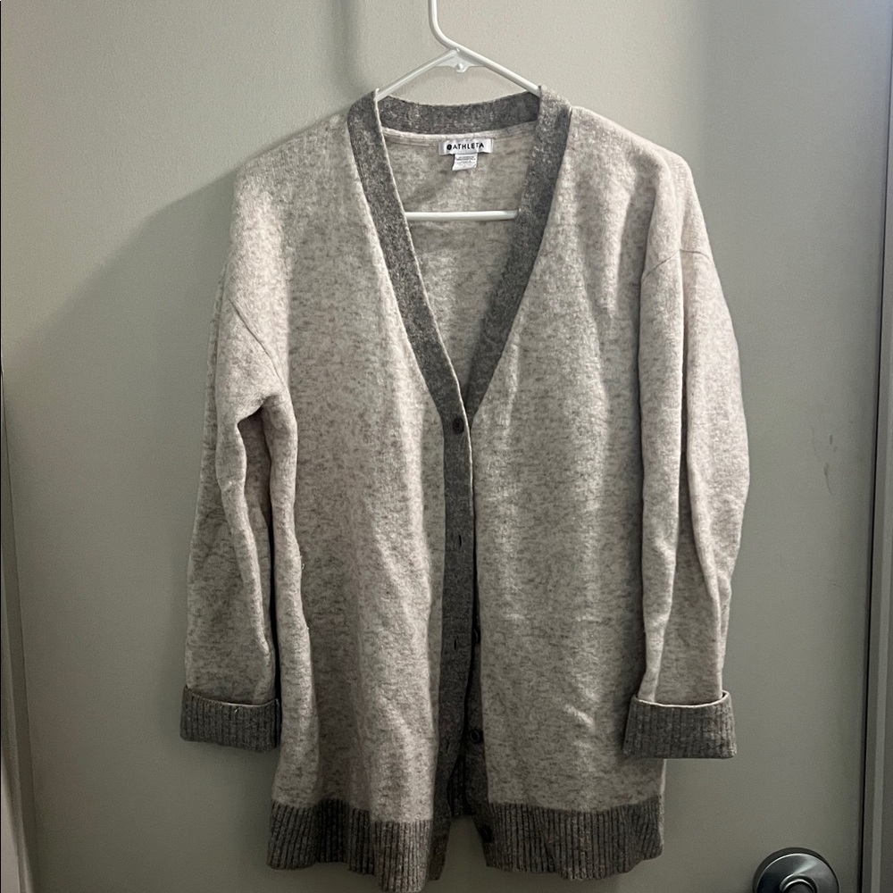 Cozy Athleta cardigan